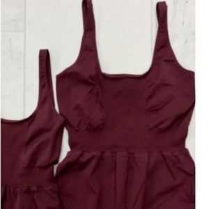 Free People Good Karma Onesie in Fig Jam BNWOT
